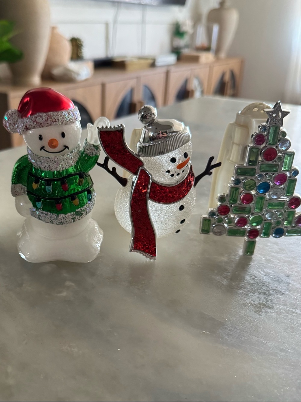 3x wallflowers bath and body works seasonal Christmas